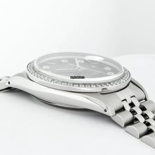 Neat Fake Rolex Datejust 16030 Caliber 3035 Automatic Movement 36mm Steel Case Mens/unisex Watch - Image 11