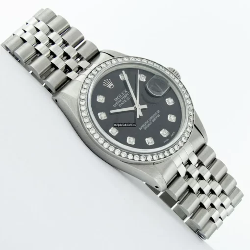 Neat Fake Rolex Datejust 16030 Caliber 3035 Automatic Movement 36mm Steel Case Mens/unisex Watch - Image 3