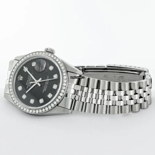 Neat Fake Rolex Datejust 16030 Caliber 3035 Automatic Movement 36mm Steel Case Mens/unisex Watch - Image 5