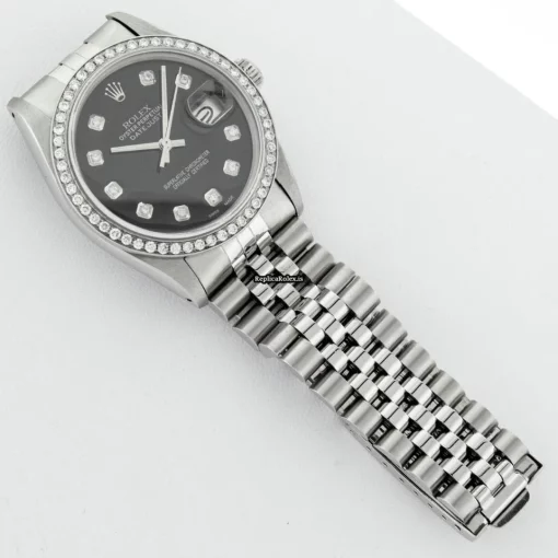 Neat Fake Rolex Datejust 16030 Caliber 3035 Automatic Movement 36mm Steel Case Mens/unisex Watch - Image 7