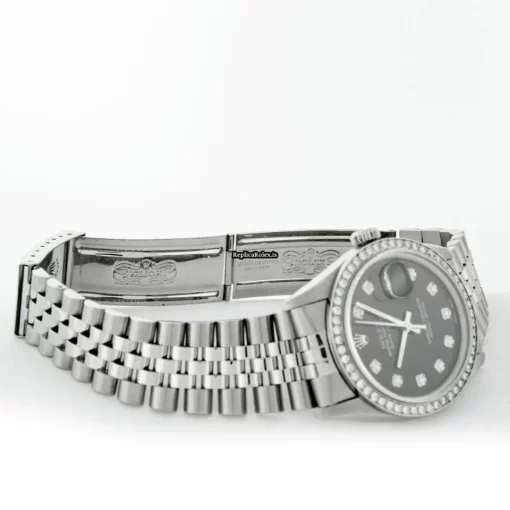 Neat Fake Rolex Datejust 16030 Caliber 3035 Automatic Movement 36mm Steel Case Mens/unisex Watch - Image 9