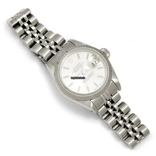 Marvellous Fake Rolex Lady-datejust 69174 Caliber 2135 Automatic Movement 26mm Steel Case Womens Watch - Image 3