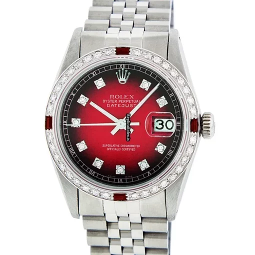 High Quality Fake Rolex Datejust Caliber 3035 Automatic Movement 36mm Steel Case Mens/unisex Watch - Image 2
