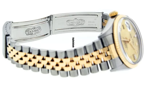 Fantastic Replica Rolex Datejust 16013 Caliber 3035 Automatic Movement 36mm Gold/steel Case Mens/unisex Watch - Image 7