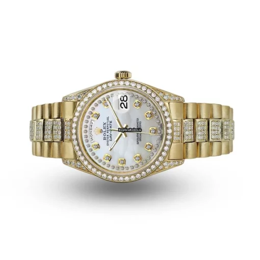 Superior Fake Rolex Day-date 36 18038 Automatic Movement Mens/unisex Watch - Image 3