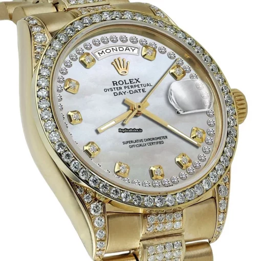 Superior Fake Rolex Day-date 36 18038 Automatic Movement Mens/unisex Watch - Image 4