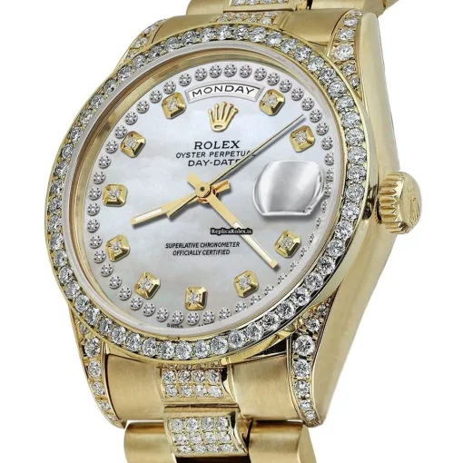 Superior Fake Rolex Day-date 36 18038 Automatic Movement Mens/unisex Watch - Image 5