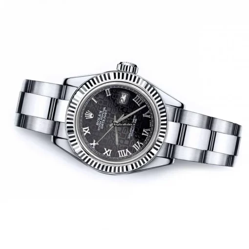 Cheap Fake Rolex Lady-datejust 68274 Automatic Movement 26mm Steel Case Womens Watch - Image 2