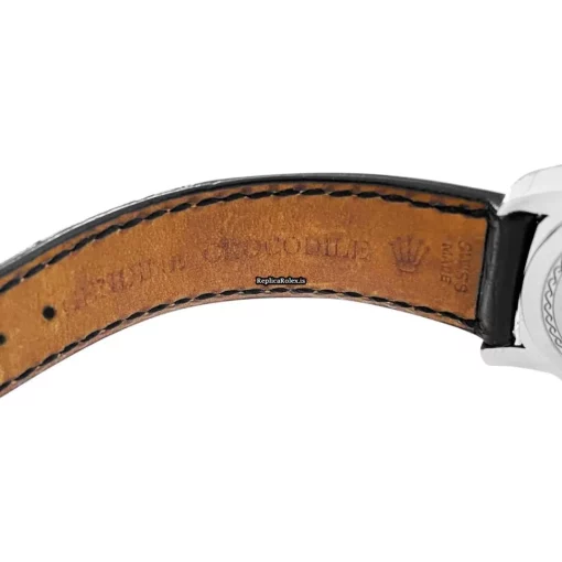 Aaa Fake Rolex Cellini 5240 Manual Winding Movement 35mm Platinum Case Mens/unisex Watch - Image 6
