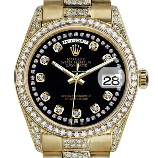 Fine Replica Rolex Day-date 36 18038 Automatic Movement Mens/unisex Watch