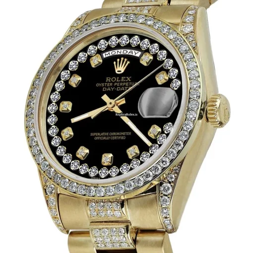 Discount Replica Rolex Day-date 36 18038 Automatic Movement Mens/unisex Watch - Image 5