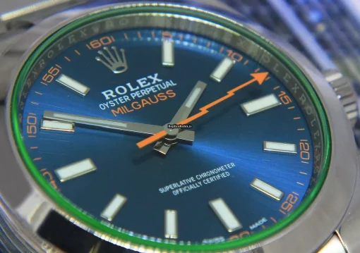 Great Replica Rolex Milgauss 116400 Automatic Movement 40mm Steel Case Mens/unisex Watch - Image 3