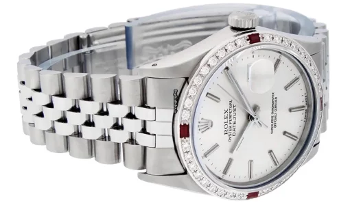 Trustworthy Replica Rolex Datejust Caliber 3035 Automatic Movement 36mm Steel Case Mens/unisex Watch - Image 3