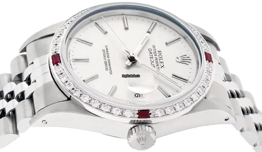 Trustworthy Replica Rolex Datejust Caliber 3035 Automatic Movement 36mm Steel Case Mens/unisex Watch - Image 8