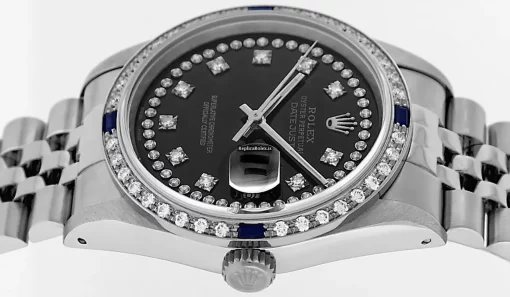 Cheap Replica Rolex Datejust Caliber 3035 Automatic Movement 36mm Steel Case Mens/unisex Watch - Image 11