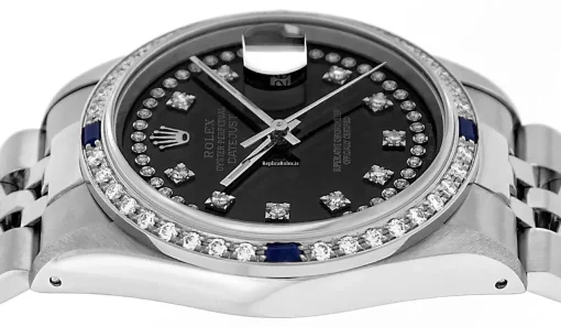 Cheap Replica Rolex Datejust Caliber 3035 Automatic Movement 36mm Steel Case Mens/unisex Watch - Image 12