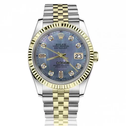 1:1 Replica Rolex Datejust 16013 Automatic Movement 36mm Gold/steel Case Mens/unisex Watch