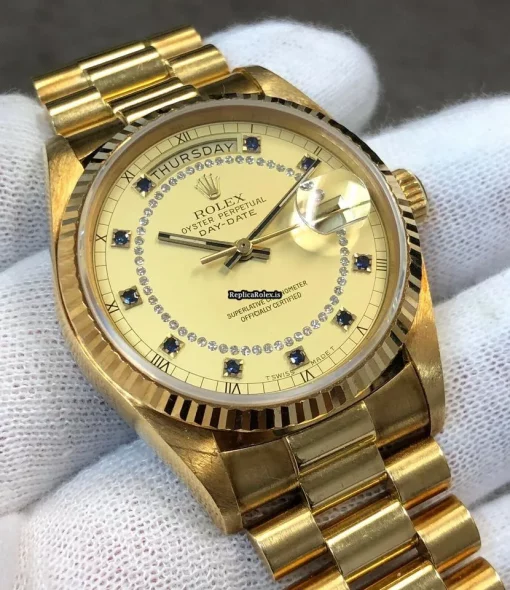 Superior Fake Rolex Day-date 36 18038 Automatic Movement Mens/unisex Watch - Image 5