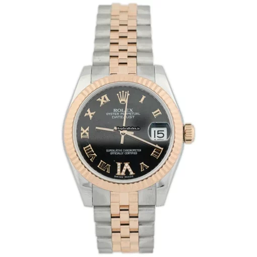 Fabulous Copies Rolex Lady-datejust 178271 Caliber 2235 Automatic Movement 31mm Gold/steel Case Womens Watch