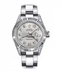 Quality Replica Rolex Oyster Perpetual Lady Date 69160 Automatic Movement 26mm Steel Case Womens Watch
