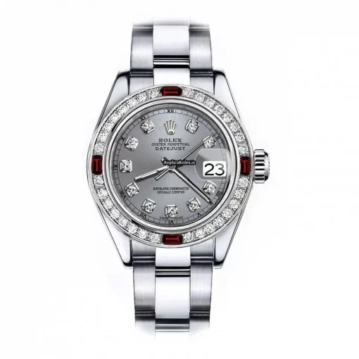 Unique Replica Rolex Oyster Perpetual Lady Date 69160 Automatic Movement 26mm Steel Case Womens Watch