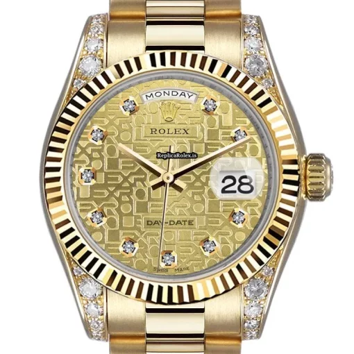 Great Fake Rolex Day-date 36 18038 Automatic Movement Mens/unisex Watch