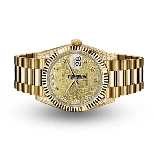 Great Fake Rolex Day-date 36 18038 Automatic Movement Mens/unisex Watch - Image 5
