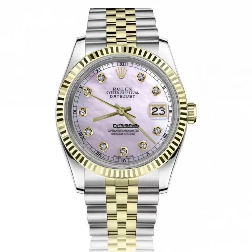 Marvellous Fake Rolex Datejust 16013 Automatic Movement 36mm Gold/steel Case Mens/unisex Watch