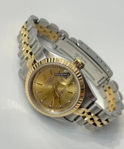 Epic Replica Rolex Lady-datejust 69173 Caliber 2135 Automatic Movement 26mm Gold/steel Case Womens Watch