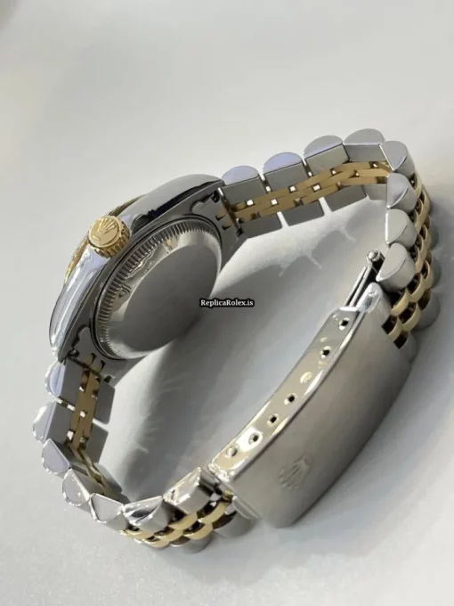 Epic Replica Rolex Lady-datejust 69173 Caliber 2135 Automatic Movement 26mm Gold/steel Case Womens Watch - Image 4