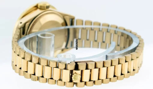 Excellent Replica Rolex Lady-datejust Automatic Automatic Movement 26mm Yellow Gold Case Womens Watch - Image 8