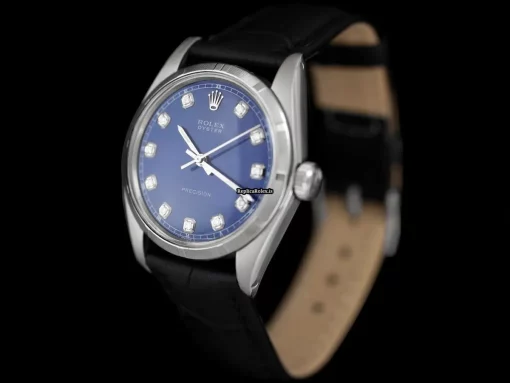 Neat Replica Rolex Oyster Precision 8315st 35mm Steel Case Mens/unisex Watch - Image 4