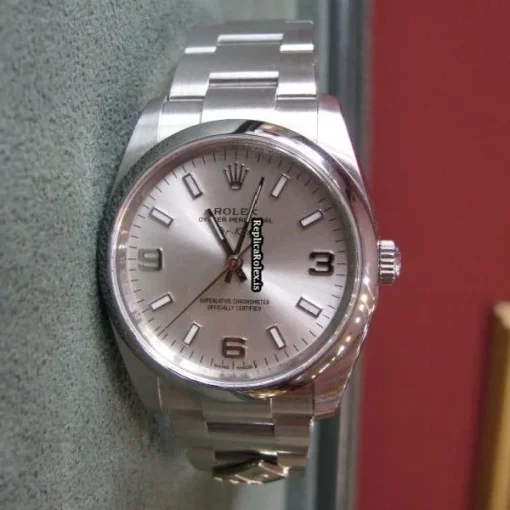 Wonderful Replica Rolex Air King 114200 Caliber 3130 Automatic Movement 34mm Steel Case Mens/unisex Watch