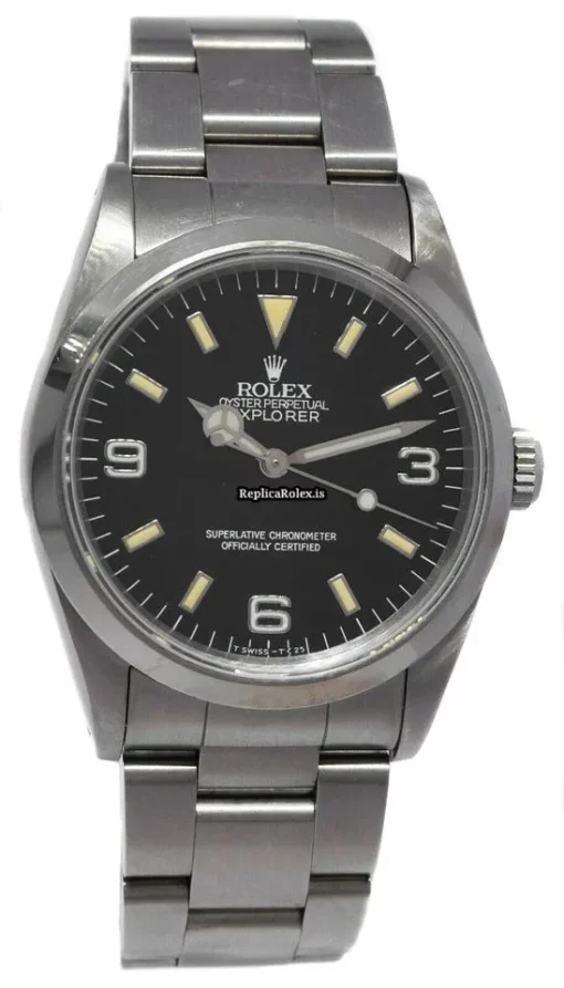 Stylish Copy Rolex Explorer 14270 Automatic Movement 36mm Steel Case Mens/unisex Watch - Image 12