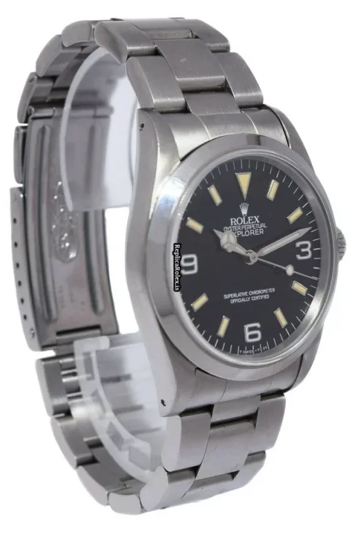 Stylish Copy Rolex Explorer 14270 Automatic Movement 36mm Steel Case Mens/unisex Watch - Image 4