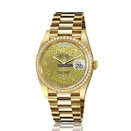 Incredible Replica Rolex Day-date 36 18038 Automatic Movement Mens/unisex Watch - Image 2