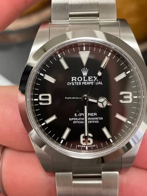 Lovely Replica Rolex Explorer 214270 Caliber 3132 Automatic Movement 39mm Steel Case Mens/unisex Watch - Image 11