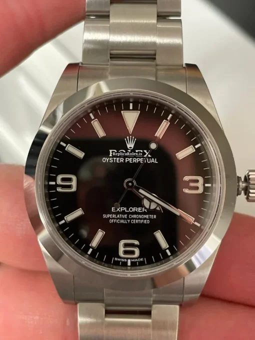 Lovely Replica Rolex Explorer 214270 Caliber 3132 Automatic Movement 39mm Steel Case Mens/unisex Watch - Image 12