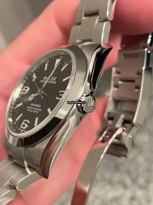 Lovely Replica Rolex Explorer 214270 Caliber 3132 Automatic Movement 39mm Steel Case Mens/unisex Watch - Image 4