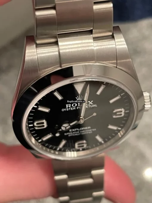 Lovely Replica Rolex Explorer 214270 Caliber 3132 Automatic Movement 39mm Steel Case Mens/unisex Watch - Image 6