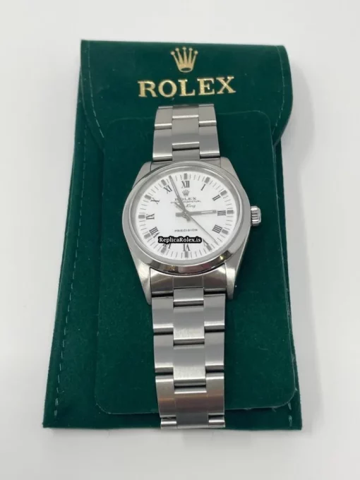 Special Replica Rolex Air King Precision 14000m Caliber 3130 Automatic Movement 34mm Steel Case Mens/unisex Watch - Image 5