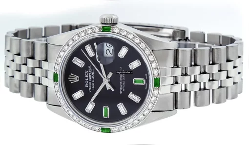 Excellent Replica Rolex Datejust Caliber 3035 Automatic Movement 36mm Steel Case Mens/unisex Watch - Image 8
