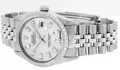 Wonderful Fake Rolex Datejust Caliber 3035 Automatic Movement 36mm Steel Case Mens/unisex Watch - Image 10