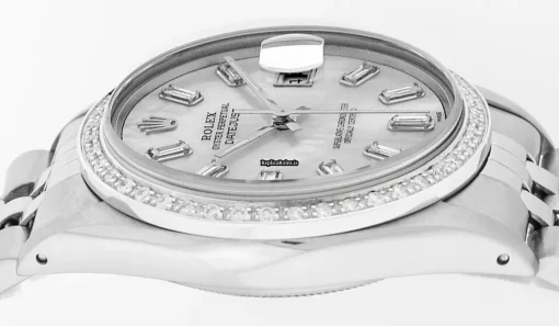 Wonderful Fake Rolex Datejust Caliber 3035 Automatic Movement 36mm Steel Case Mens/unisex Watch - Image 12