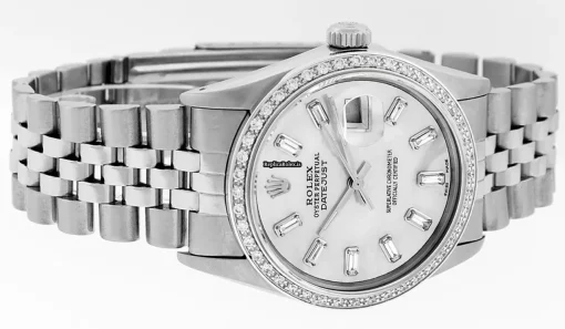 Wonderful Fake Rolex Datejust Caliber 3035 Automatic Movement 36mm Steel Case Mens/unisex Watch - Image 3
