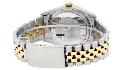 Defect Replica Rolex Datejust 16013 Caliber 3035 Automatic Movement 36mm Gold/steel Case Mens/unisex Watch - Image 5