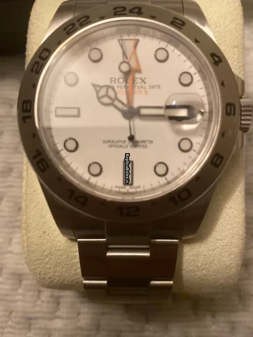 Superb Clone Rolex Explorer II 216570 Caliber 3187 Automatic Movement 42mm Steel Case Mens/unisex Watch - Image 11