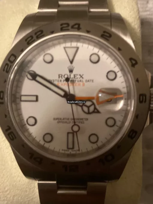 Superb Clone Rolex Explorer II 216570 Caliber 3187 Automatic Movement 42mm Steel Case Mens/unisex Watch - Image 12