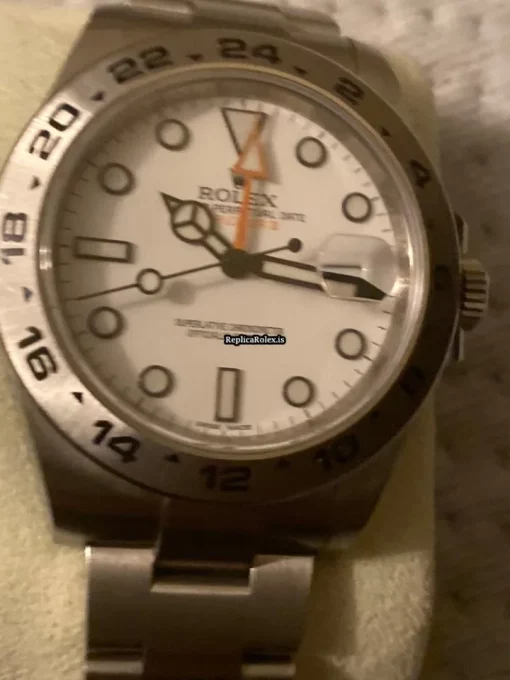 Superb Clone Rolex Explorer II 216570 Caliber 3187 Automatic Movement 42mm Steel Case Mens/unisex Watch - Image 8