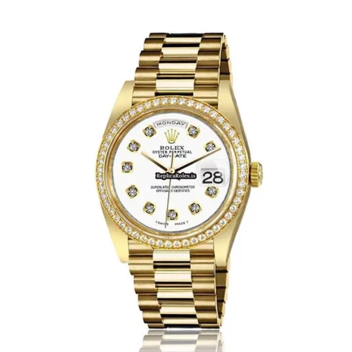 Lovely Replica Rolex Day-date 36 18038 Automatic Movement Mens/unisex Watch - Image 2